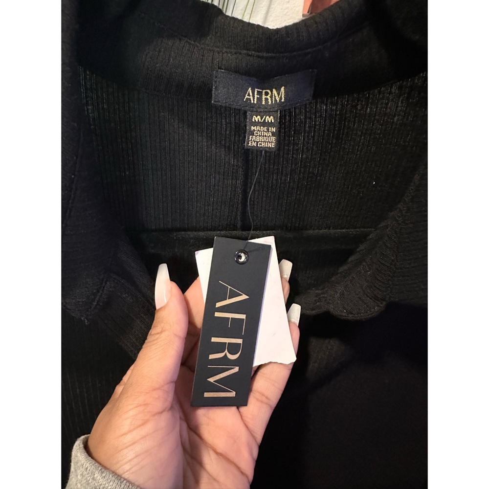 AFRM The Embry Rib Dress - Size Medium - Picture 8 of 12